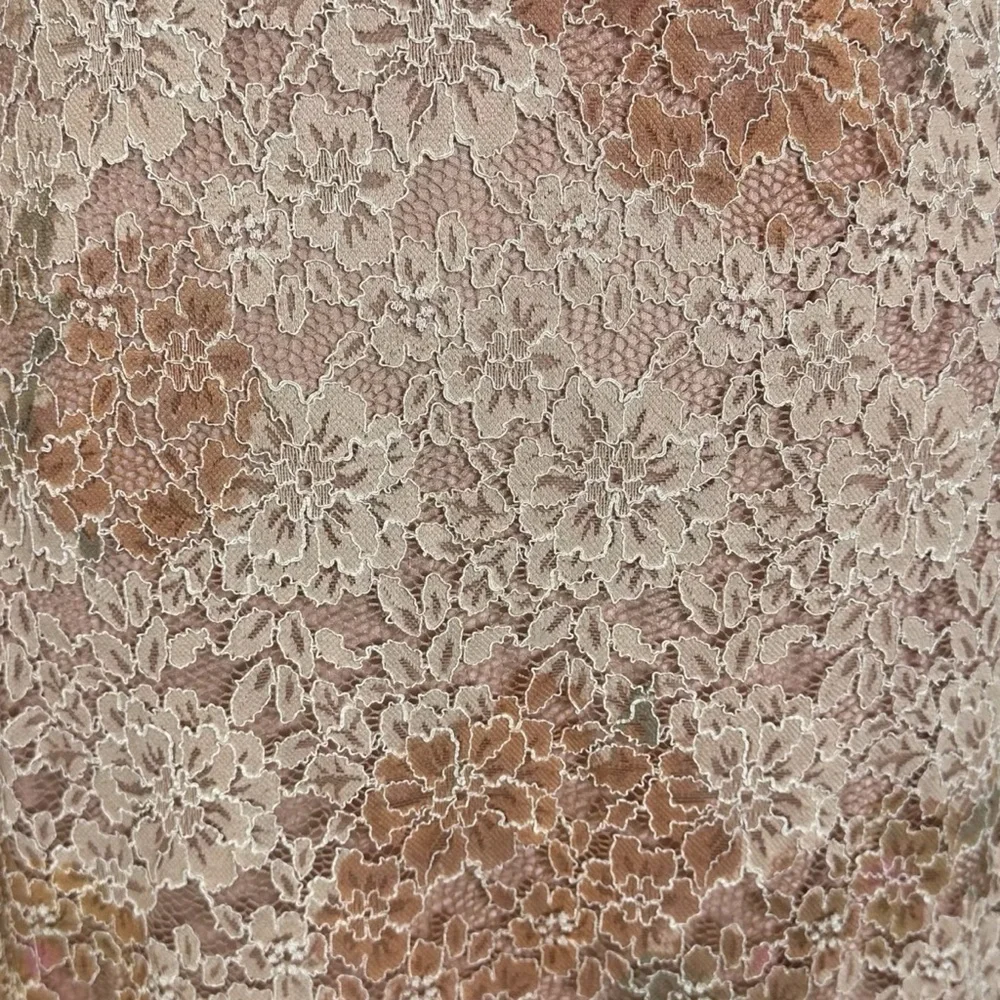 Free People Dainty Ethereal Butterfly Babe Lace Maxi Dress Antique Floral Large - Picture 10 of 15